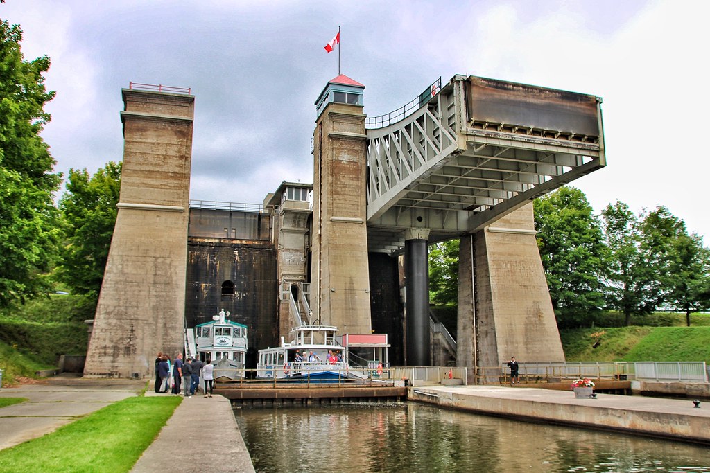 Peterborough Ontario ~ Canada ~  Peterborough Lift Lock National Historic Site of Canada