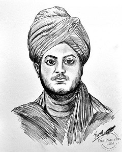 Swami Vivekananda Drawing by Vinay Jalla - Fine Art America-saigonsouth.com.vn