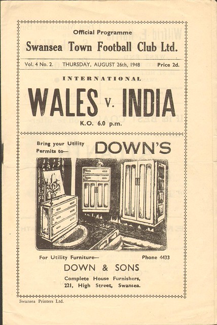 1948 Wales v India
