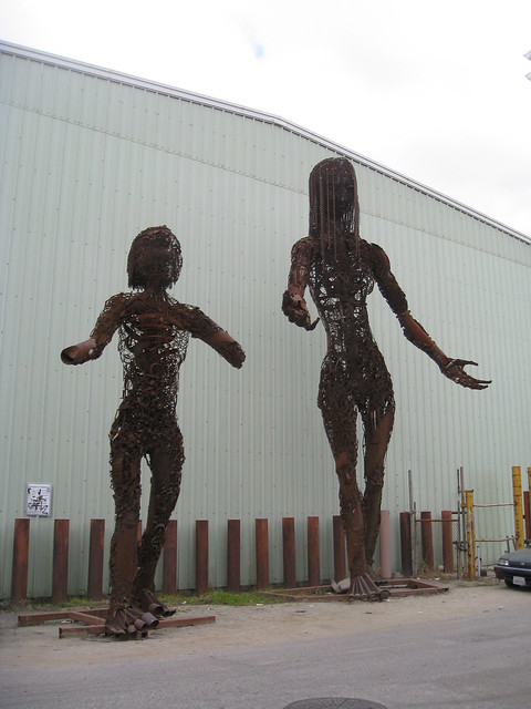 Giant Steel Sculptures (