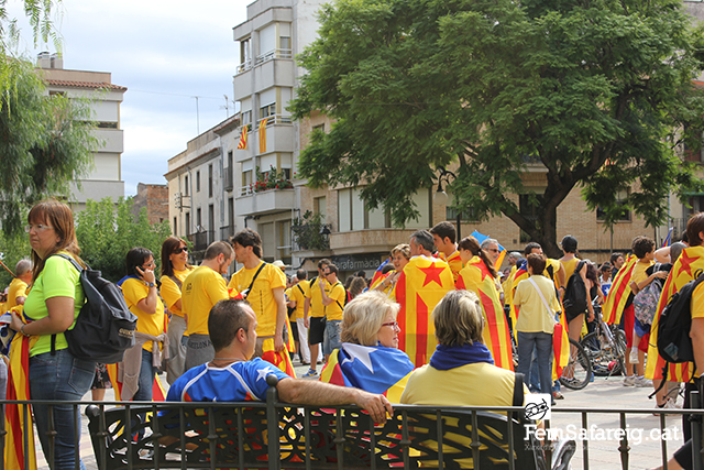 Via Catalana - Riudoms 2013