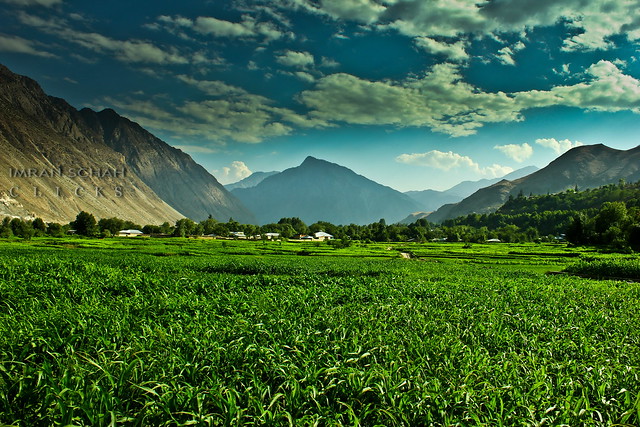 Ayun, a lush green village of Hindukush