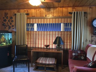 Grommet Drapes and Roman Shades