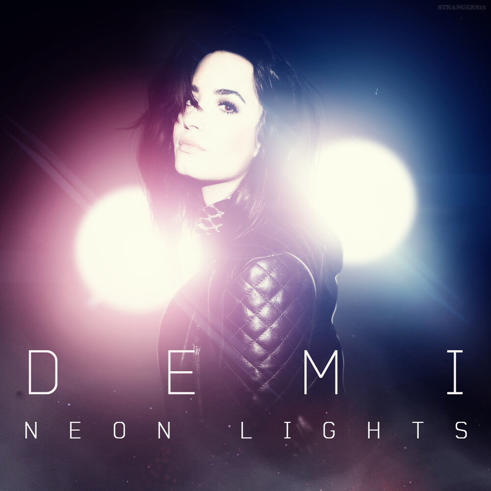 Песня сделай лайт. Деми Ловато Neon. Demi Lovato Neon Lights. Деми Ловато обложки альбомов. Деми Ловато обложка альбома 2023.