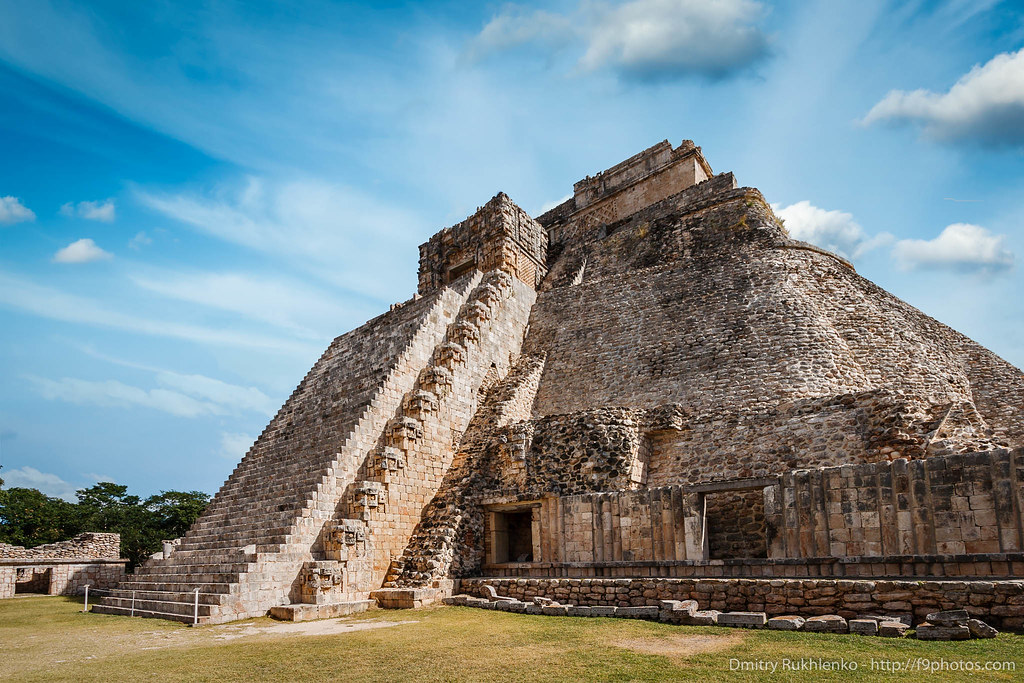Mayan pyramid in Uxmal, Mexico | Anicent mayan pyramid in Ux… | Flickr