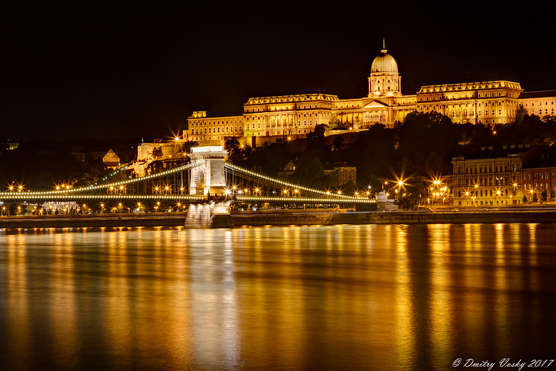 Danube and Buda Castle at Night