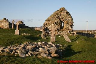 Hebridean Islands - South Uist - Howmore - Ruins of a church