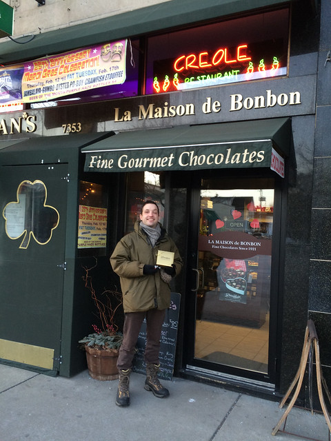 Me in front of La Maison De Bonbon