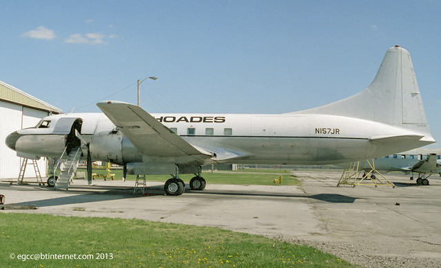N157JR - 1955 build ex US Navy Convair C-131F, last known stored at Kelowna, BC