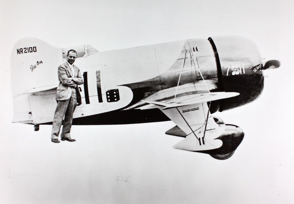 All sizes | Jimmy Doolittle and the Gee Bee Racer | Flickr - Photo Sharing!