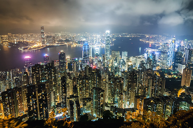 香港夜景 - Hong Kong night scene
