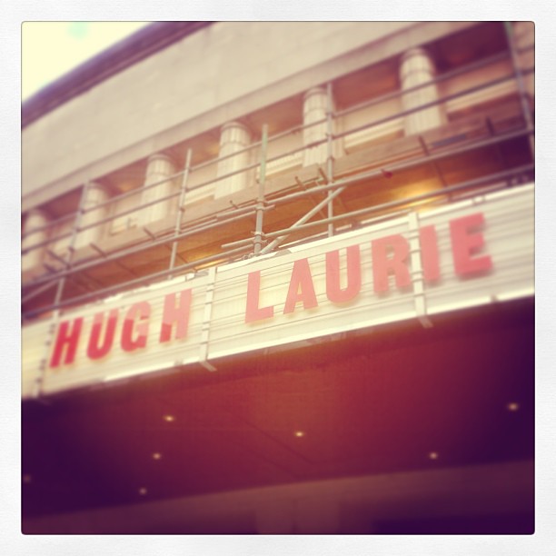 Come on baby let the good times roll! @hamapollo @hughlaurieblues