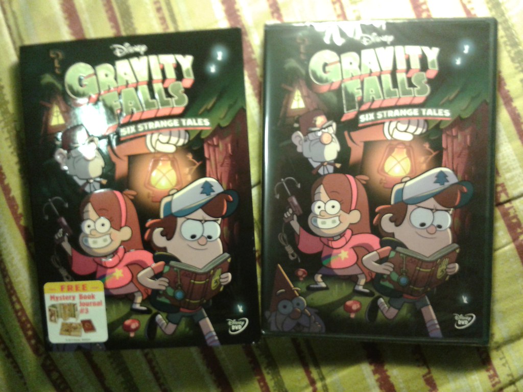 Gravity Falls: Six Strange Tales DVD (R1) (1/10) | Carátula … | Flickr