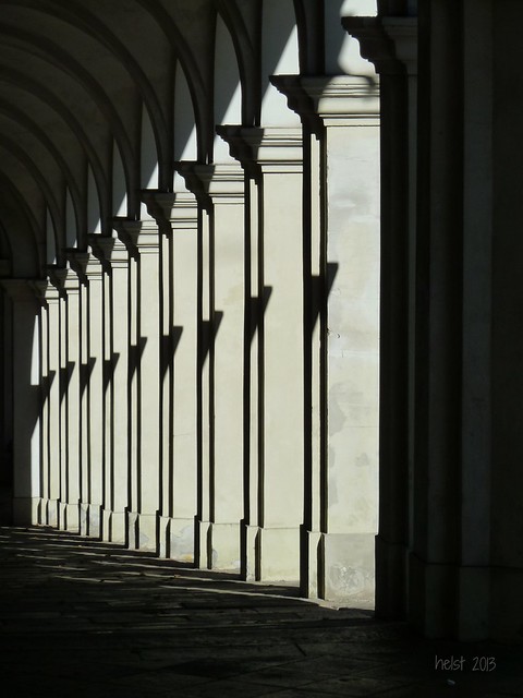 In den Arkaden bei der Basilica di Monte Bérico, Vicenza