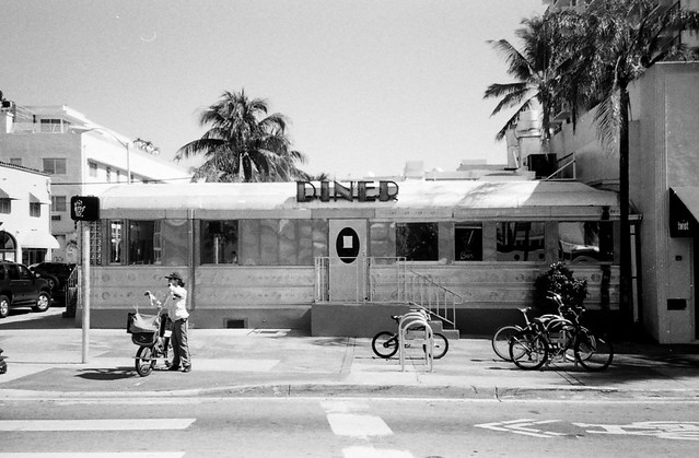 Art Deco South Beach Diner