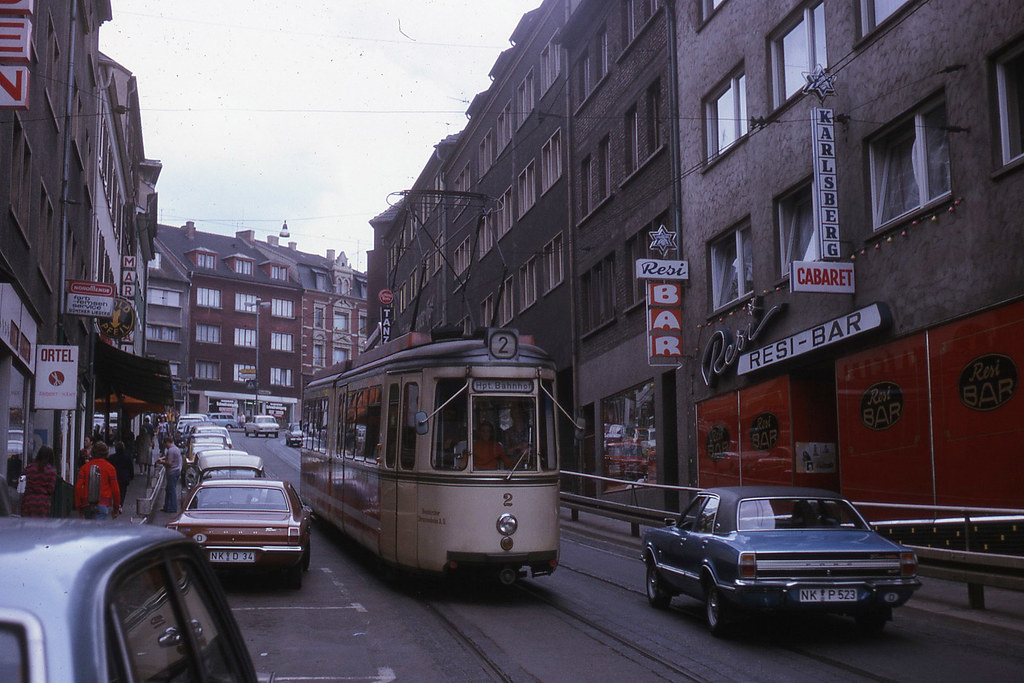 JHM-1975-1238 - Allemagne, Neunkirchen, tramway GT4