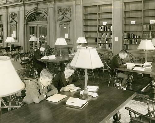 Phillips Academy students in the Garver Room, Oliver Wende… | Flickr
