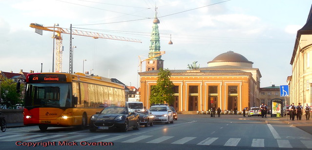 Denmark´s National Museum, lots of Police vehicles and Scania Omnilink 1527 route 2A