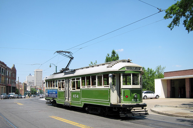 US TN Memphis MATA Vintage Tram - Melbourne 454