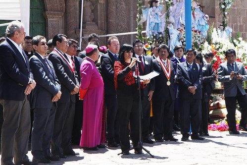 Entrega del certificado de Reconocimiento de la UNESCO a la Festividad de la Virgen de la Candelaria | by Unesco Perú