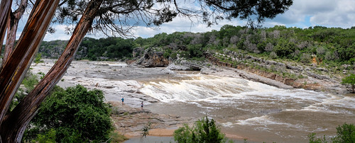 pedernalesfallsstatepark texas waterfall river nature roundmountain unitedstates us dscf0985 panorama landscape