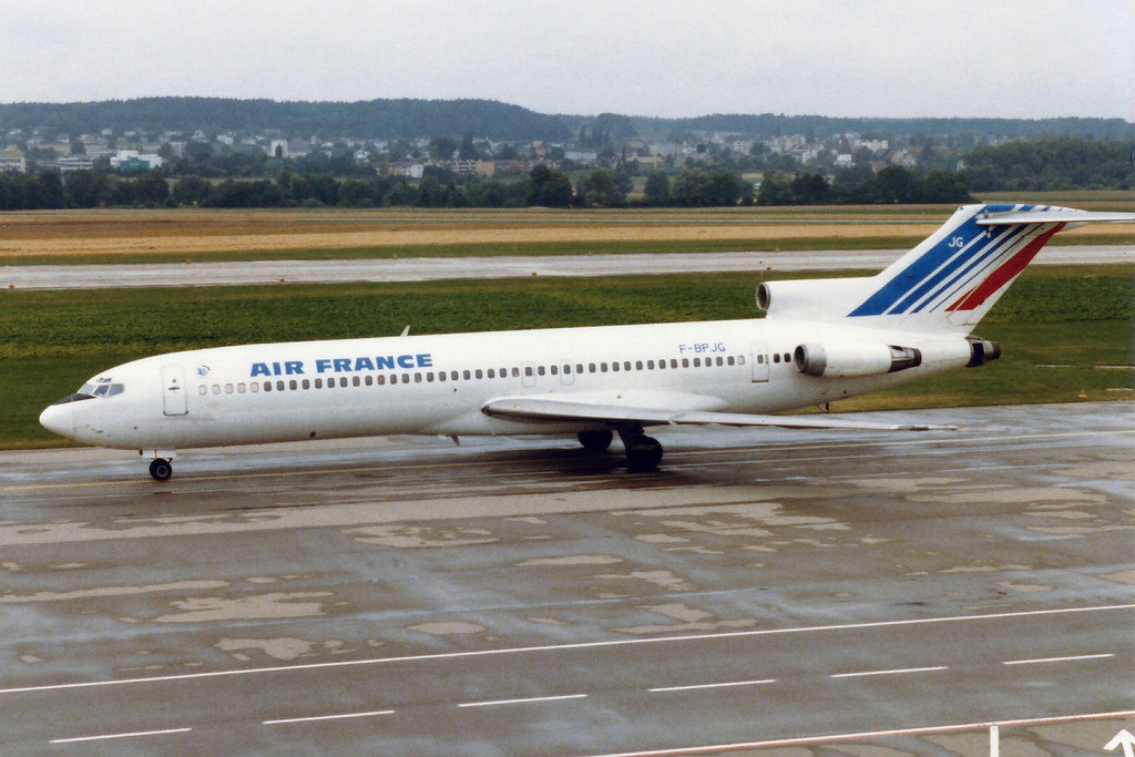 Air France Boeing 727-228 F-BPJG | Zürich (- Kloten) (ZRH / … | Flickr