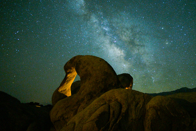 Milky Way over Mobius Arch