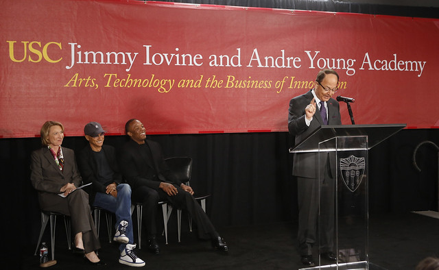 Jimmy Iovine and Andre Young Academy Announcement 5-15-13