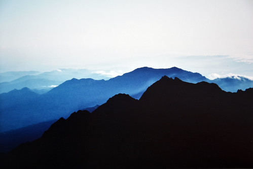 Borneo - Sabah - Mount Kinabalu - View From Summit - 5 by Manfred Sommer - 426 Million Views, Picture taken 1983! digitally captured from paper print.
___________________________________________