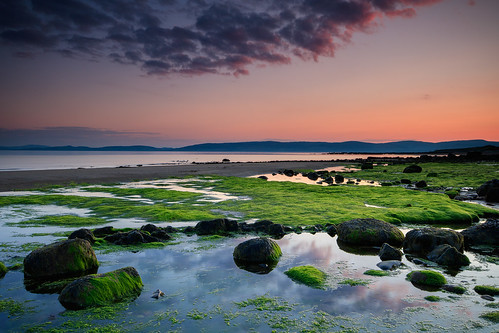 drumadoonbay arran isleofarran scotland coast coastline seaweed reflections rocks sunset evening canon760d sigma1020mmf456exdchsm ndhardgrad12