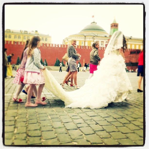 Russian Wedding, Red Square, Moscow