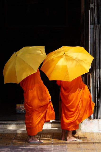 Phnom Penh - deux moines