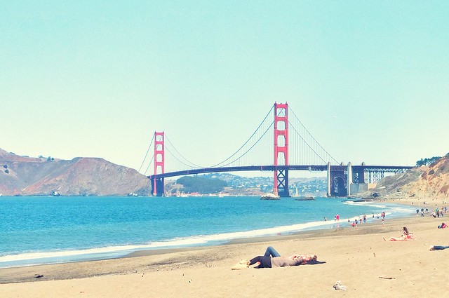 Sunny Baker Beach ~ San Francisco