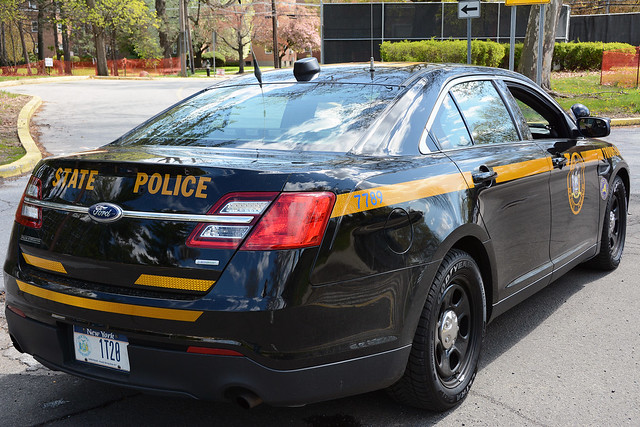 Picture Of New York State Trooper Car (1T20) - 2014 Ford Taurus Police Interceptor. This Car 1T20 Is From Troop T In Tarrytown, New York. Photo Taken Sunday May 4, 2014