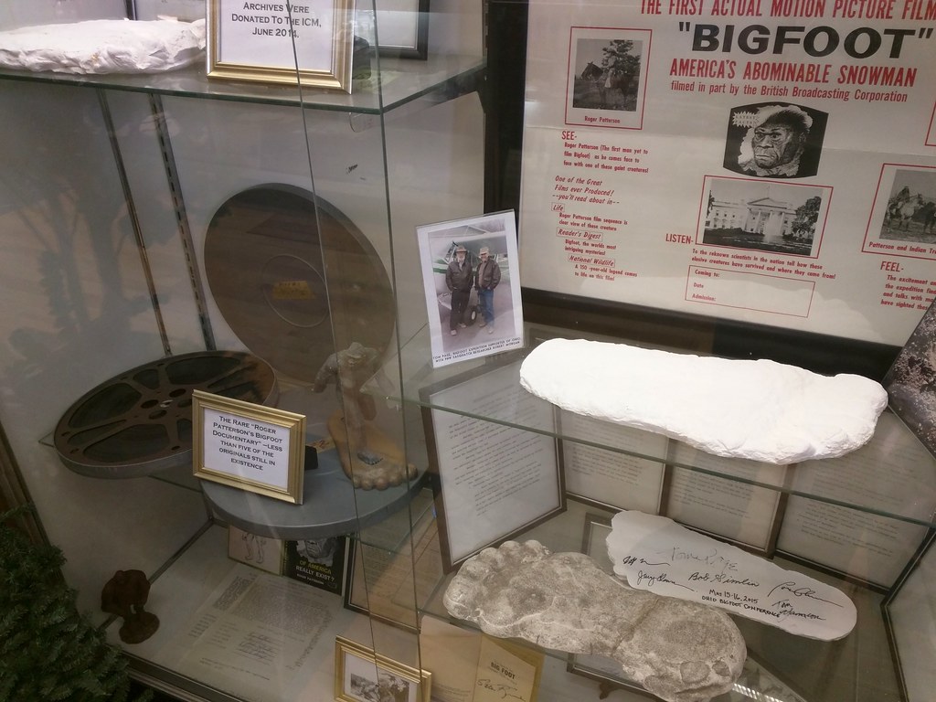 Bigfoot casts and the Roger Patterson documentary film