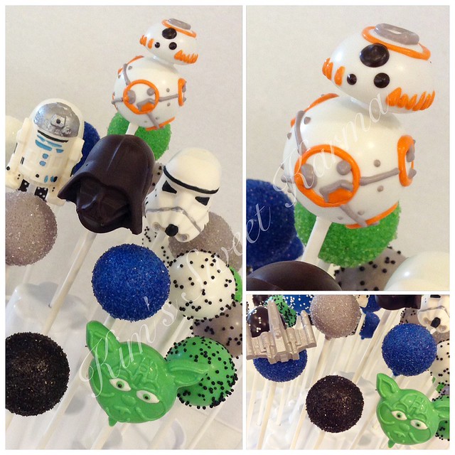 Star Wars cake pops