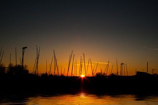 Sunset, Yeadon | 5th April 2012