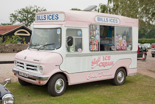 1981 Bedford CF Ice Cream Van