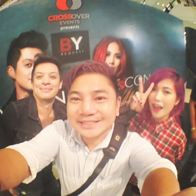 After the presscon selfie! #bamboo #yeng #concert #Cebu