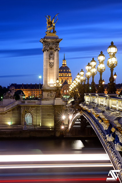 Pont Alexandre III & Les Invalides / Blue Hour