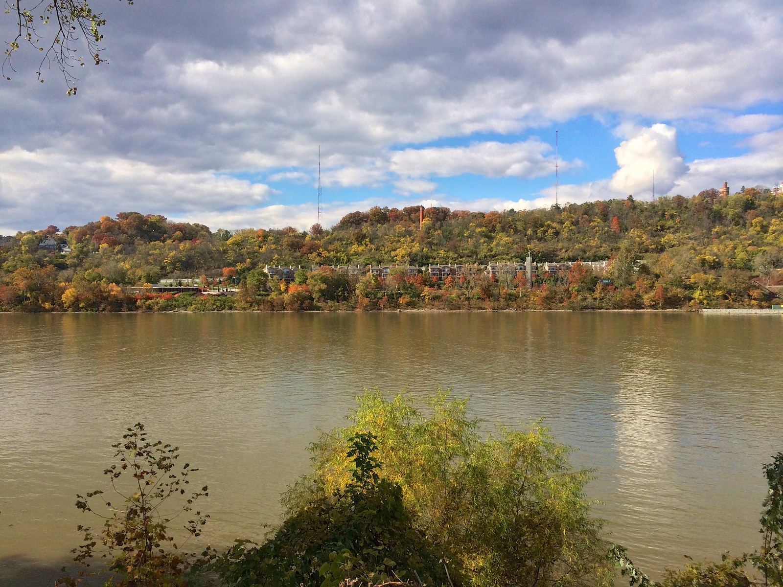 Ohio River from Bellevue, Kentucky