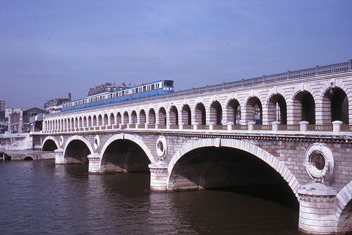 JHM-1975-0878 - France, Paris RATP, Mtro, ligne 6, Pont de Bercy