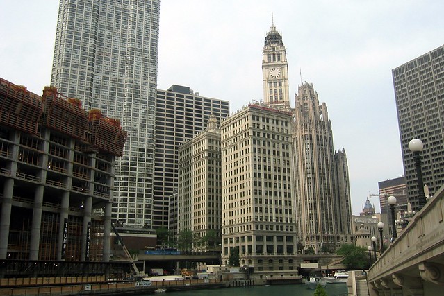 Chicago - Near North Side: Wrigley Building and Tribune Tower