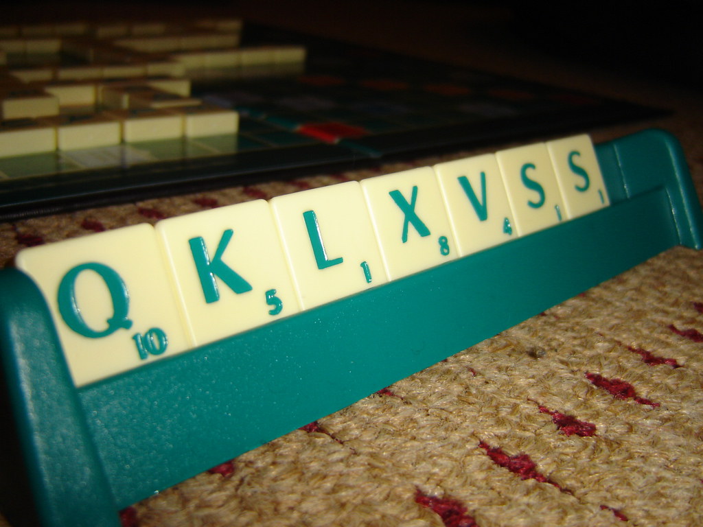Scrabble Bad Example Bad scrabble hand | Jim Kinsey | Flickr