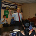 Howard Dean at a rally in Columbus, Ohio