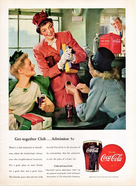 Coca-Cola Ad, 1947