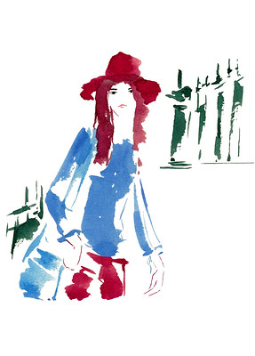 CHANEL SHOPPING BAG - Elodie CLAVIER Illustration