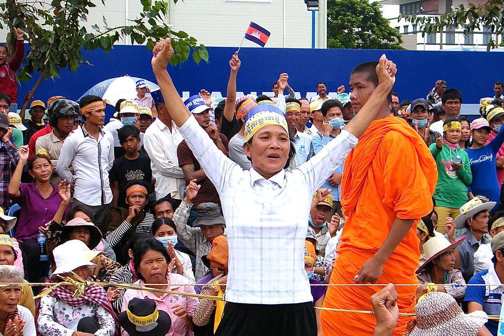 CNRP Protest Phnom Penh