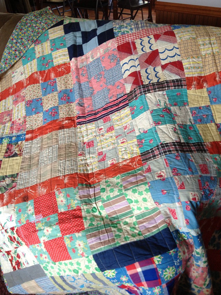 Old sharecroppers quilt | Deb Bear | Flickr