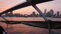 A Cairo sunset in the Nile